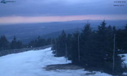 Lysá hora, pohled na západ