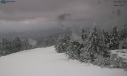 Lysá hora, pohled na západ