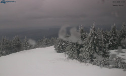 Lysá hora, pohled na západ