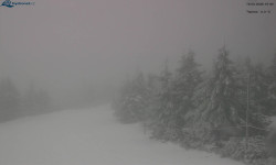 Lysá hora, pohled na západ