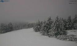 Lysá hora, pohled na západ