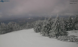 Lysá hora, pohled na západ