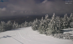 Lysá hora, pohled na západ