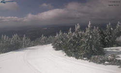 Lysá hora, pohled na západ