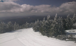 Lysá hora, pohled na západ