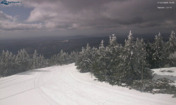 Lysá hora, pohled na západ