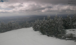 Lysá hora, pohled na západ