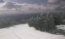 Lysá hora, pohled na západ