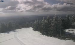 Lysá hora, pohled na západ