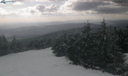 Lysá hora, pohled na západ