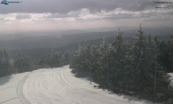 Lysá hora, pohled na západ