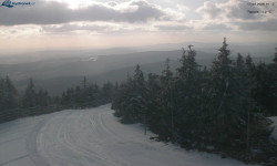 Lysá hora, pohled na západ