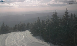 Lysá hora, pohled na západ