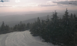 Lysá hora, pohled na západ