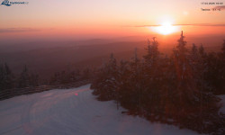 Lysá hora, pohled na západ