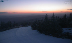 Lysá hora, pohled na západ