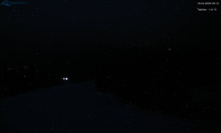 Lysá hora, pohled na západ