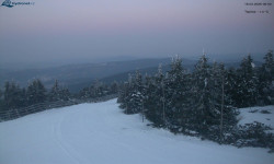 Lysá hora, pohled na západ