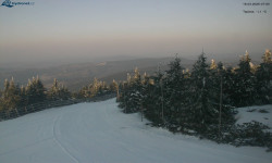 Lysá hora, pohled na západ