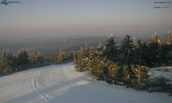 Lysá hora, pohled na západ