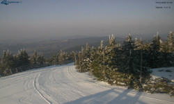 Lysá hora, pohled na západ