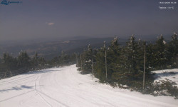 Lysá hora, pohled na západ