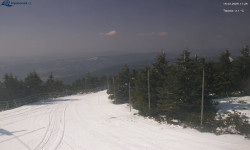 Lysá hora, pohled na západ