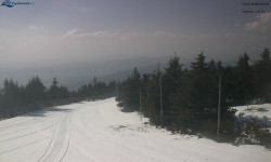 Lysá hora, pohled na západ