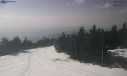 Lysá hora, pohled na západ