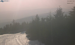 Lysá hora, pohled na západ