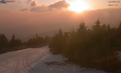 Lysá hora, pohled na západ