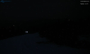 Město Rokytnice nad Jizerou - Lysá hora, pohled na západ - 19.3.2026 v 05:15 Město Rokytnice nad Jizerou - Lysá hora, pohled na západ - 19.3.2026 v 05:15