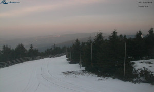 Město Rokytnice nad Jizerou - Lysá hora, pohled na západ - 19.3.2026 v 06:31 Město Rokytnice nad Jizerou - Lysá hora, pohled na západ - 19.3.2026 v 06:31