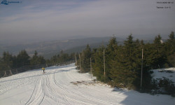 Lysá hora, pohled na západ