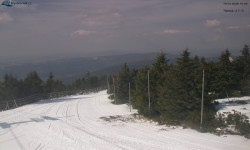 Lysá hora, pohled na západ