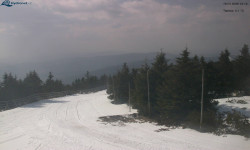 Lysá hora, pohled na západ