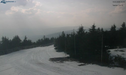 Lysá hora, pohled na západ