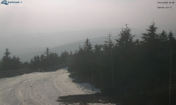 Lysá hora, pohled na západ