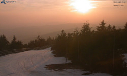 Lysá hora, pohled na západ