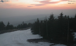 Lysá hora, pohled na západ