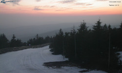 Lysá hora, pohled na západ