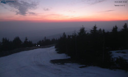 Lysá hora, pohled na západ