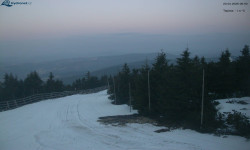 Lysá hora, pohled na západ