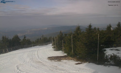 Lysá hora, pohled na západ