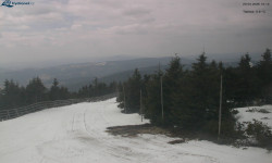 Lysá hora, pohled na západ