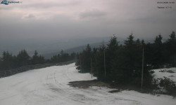 Lysá hora, pohled na západ