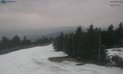 Lysá hora, pohled na západ