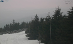 Lysá hora, pohled na západ