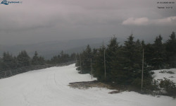 Lysá hora, pohled na západ