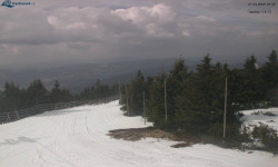 Lysá hora, pohled na západ